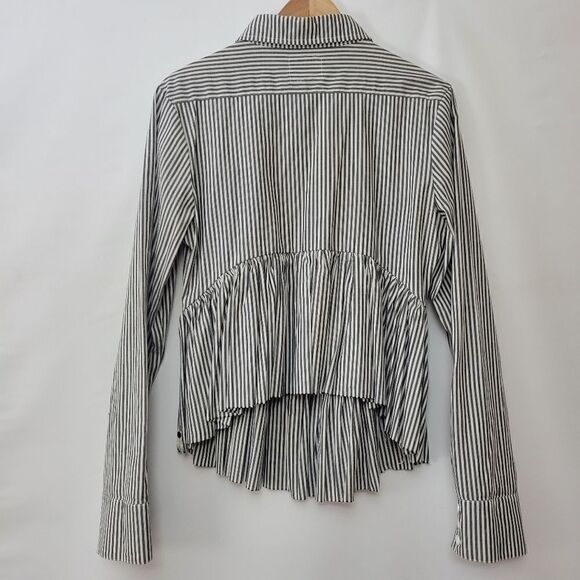 Striped Ruffles Shirt - Picture 6 of 16